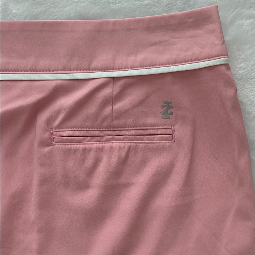 IZOD Sawgrass Candy Pink Scalloped Hem Golf Skort--NWT--10 - Picture 6 of 15